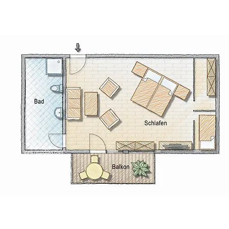 海斯百彻尔霍夫酒店 4*